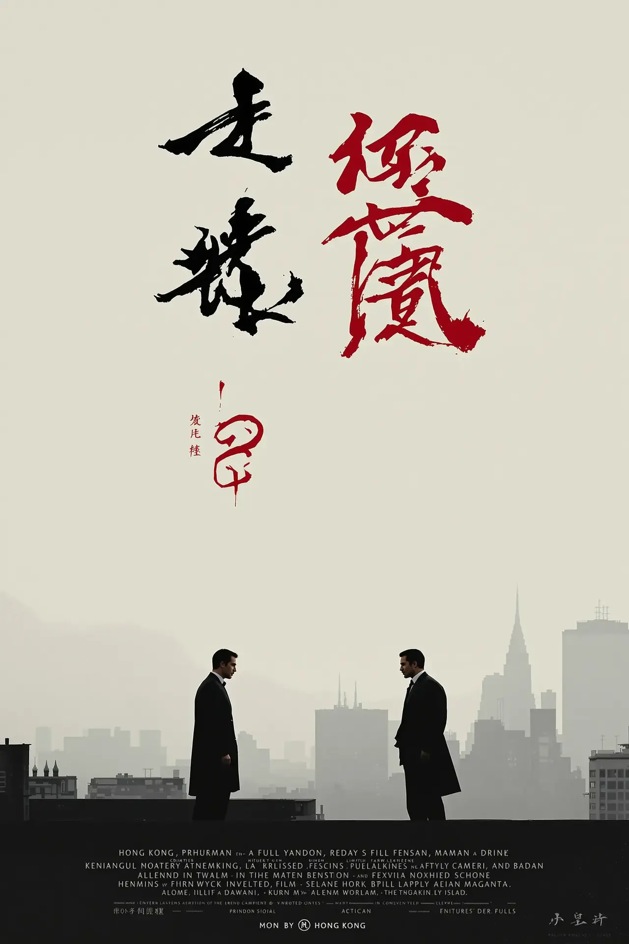 无间道（2002）电影海报 - 天美视频